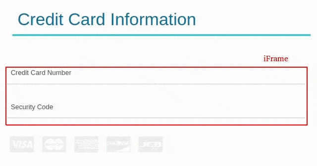 HPCI iFrame Credit Card Collection Form